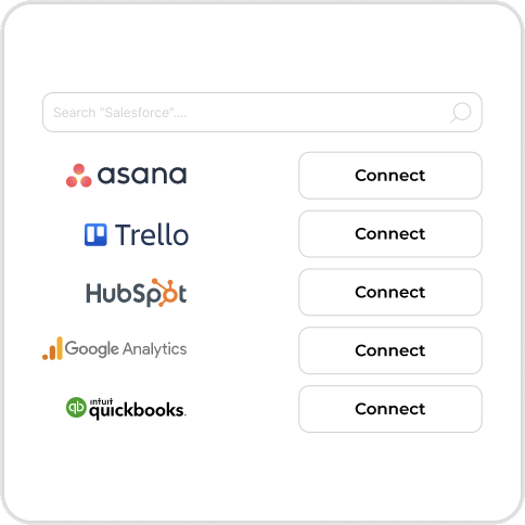Connect apps